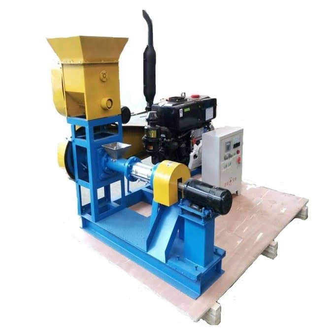 small Floating fish feed pellet machine Extruder