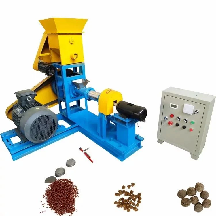 small Floating fish feed pellet machine Extruder
