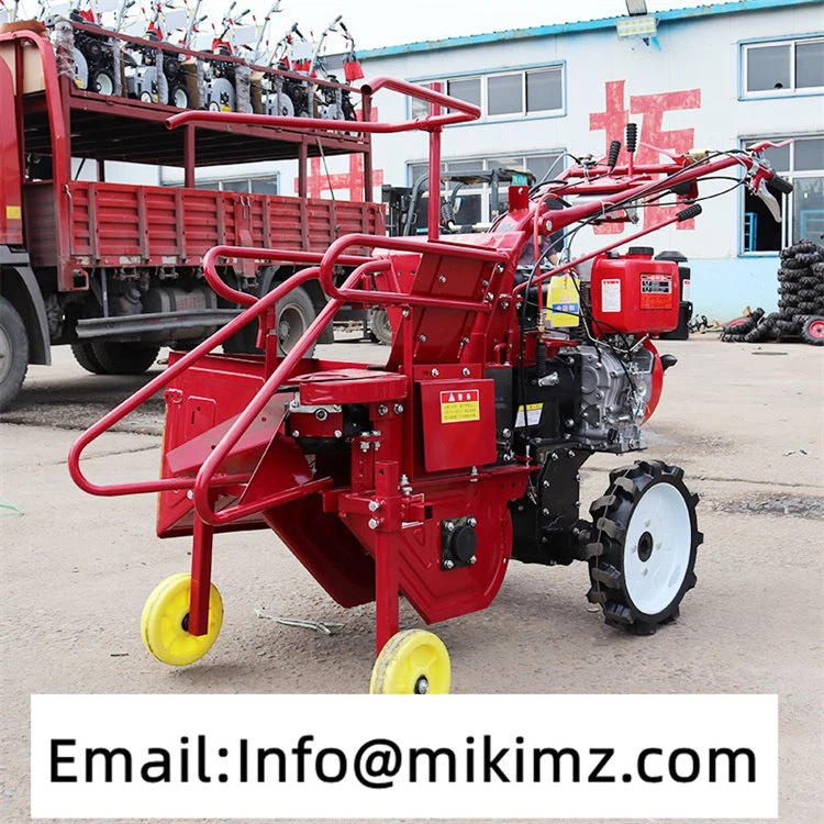 Combining Corn Harvester Machine