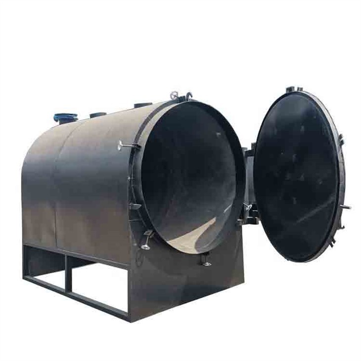 فرن كربنة الخشب الصغير