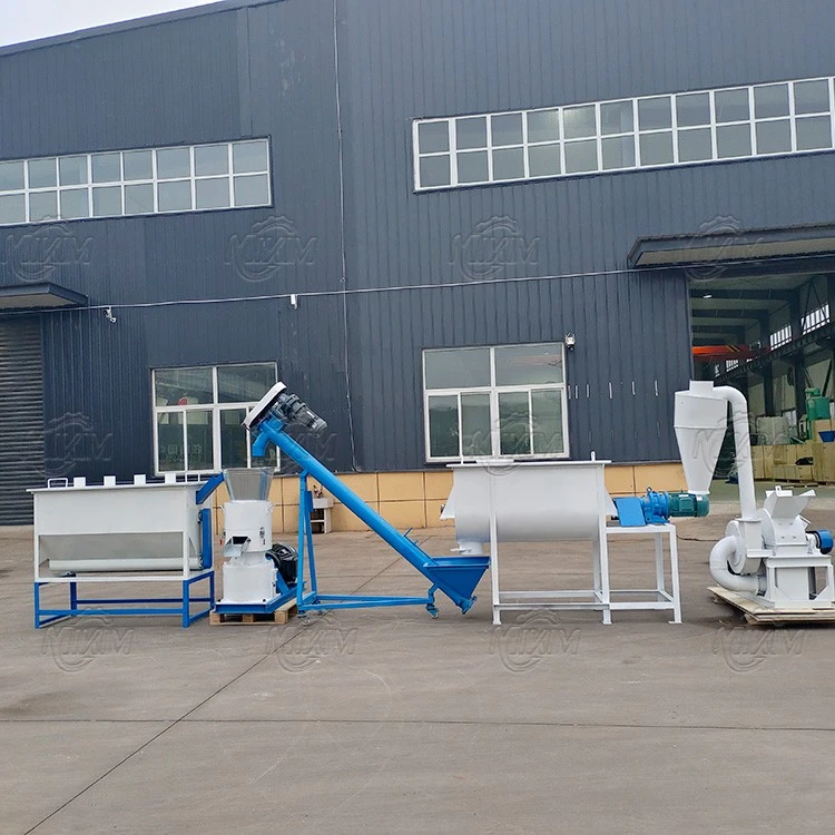 300–500 Kg/h Biomass Wood Pellet Production Line price